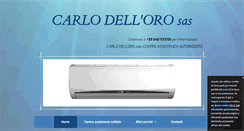 Desktop Screenshot of carlodelloro.com